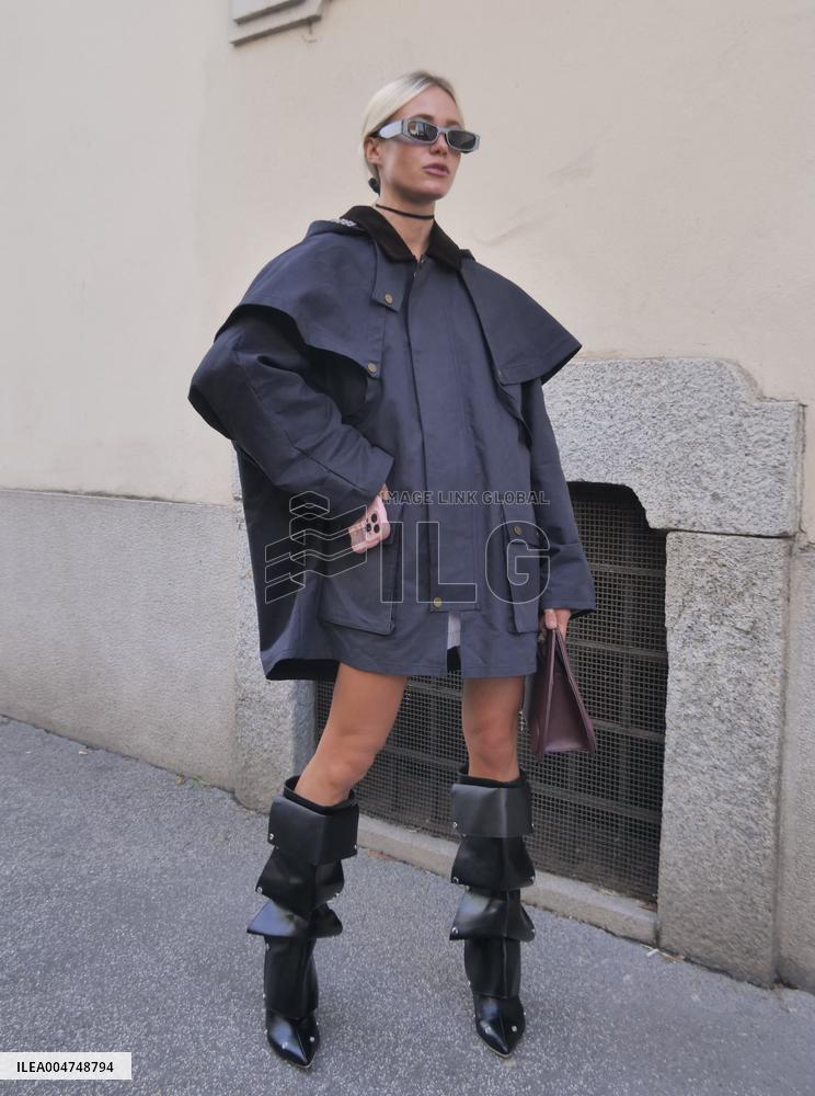 MFW - A Parade of Eccentric Outfits