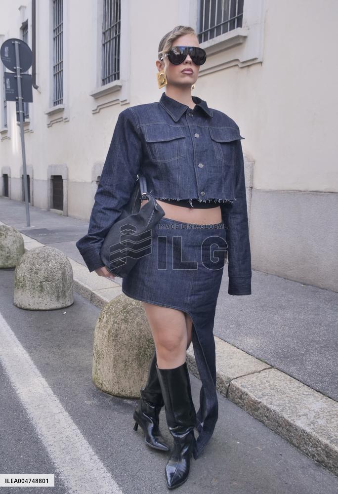 MFW - A Parade of Eccentric Outfits