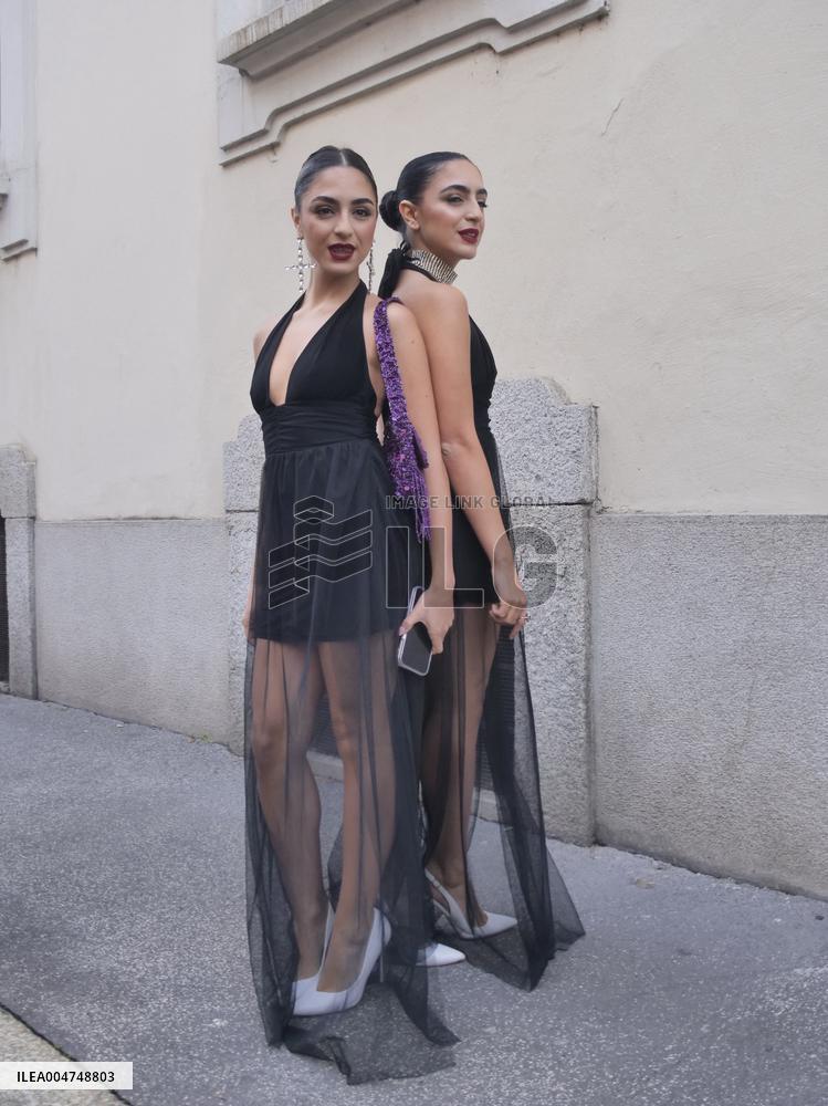 MFW - A Parade of Eccentric Outfits