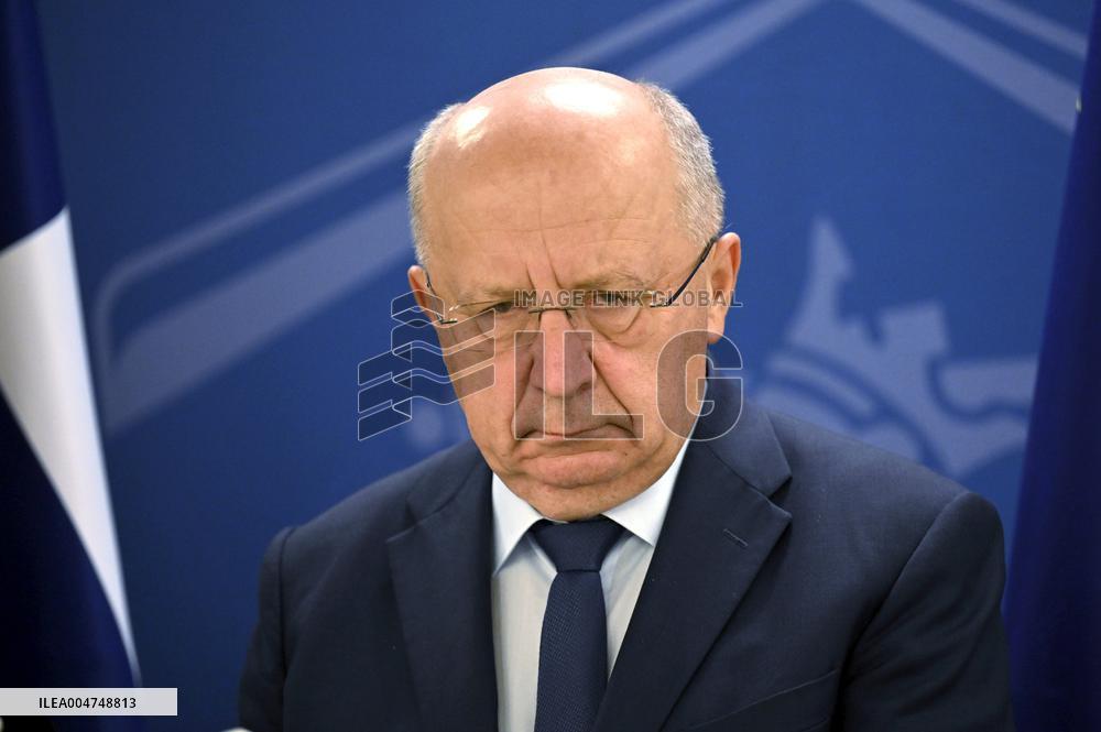 EU Commissioner for Defence and Space Andrius Kubilius visiting Finland