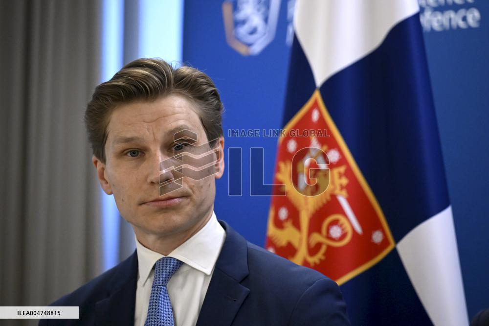 EU Commissioner for Defence and Space Andrius Kubilius visiting Finland