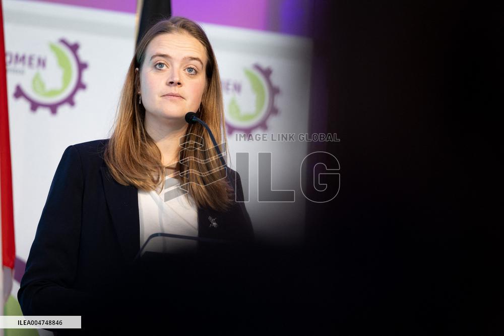 Belgian Minister of Agriculture at the Global Women in AgriTech Summit - Antoing AJ