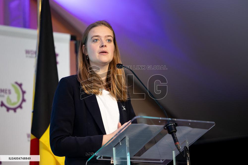 Belgian Minister of Agriculture at the Global Women in AgriTech Summit - Antoing AJ