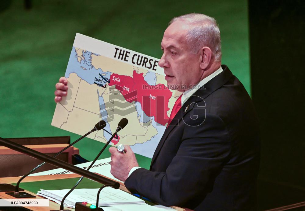 PM Netanyahu Addresses the United Nations General Assembly