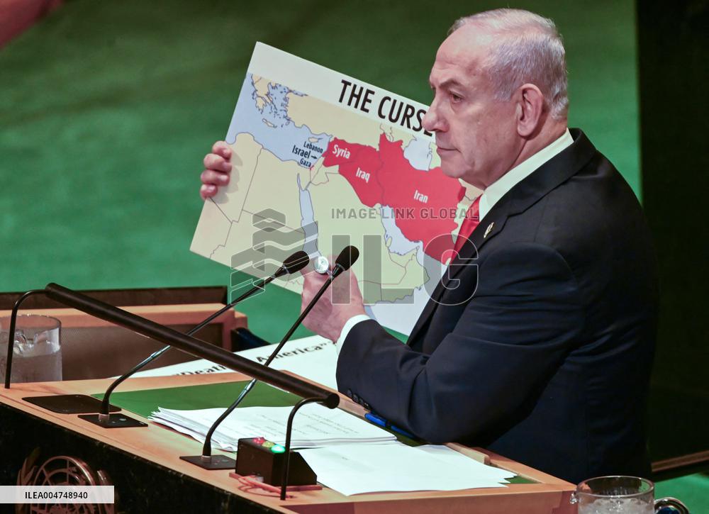 PM Netanyahu Addresses the United Nations General Assembly