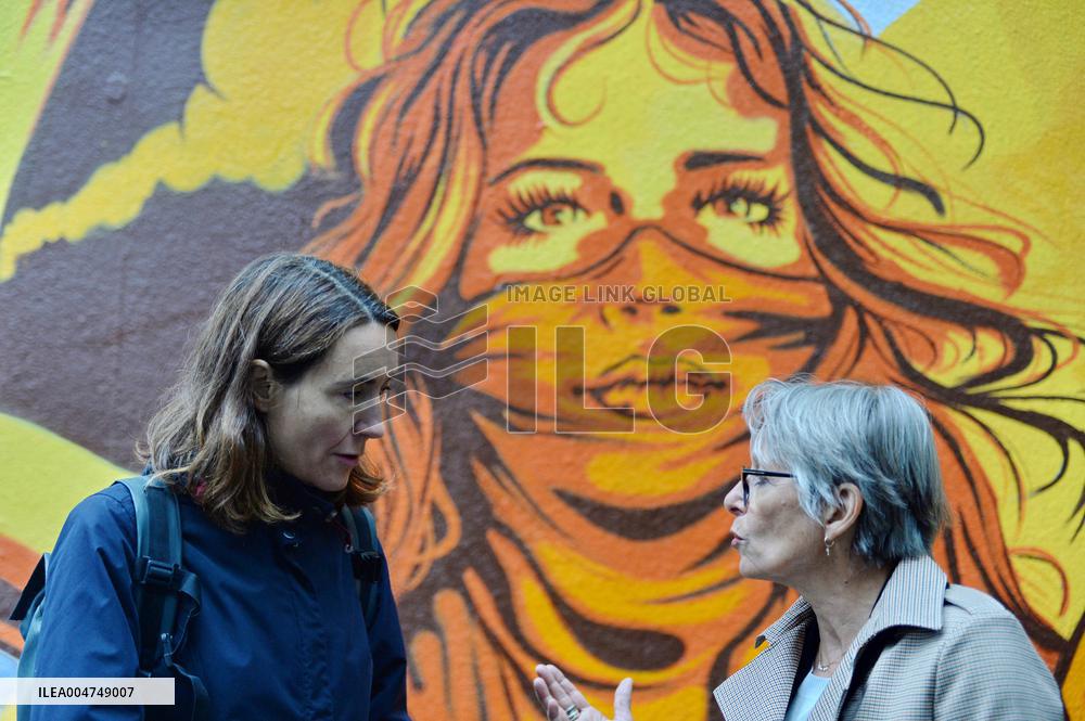 New Mural Created by The Artist RNST - Paris