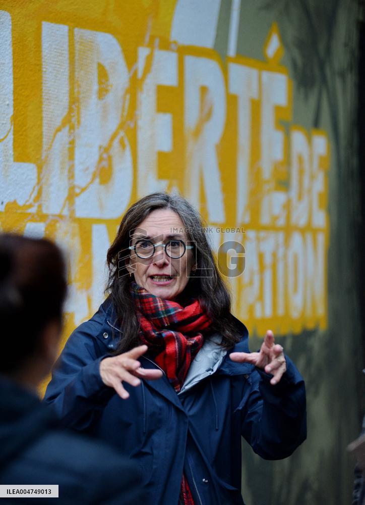 New Mural Created by The Artist RNST - Paris