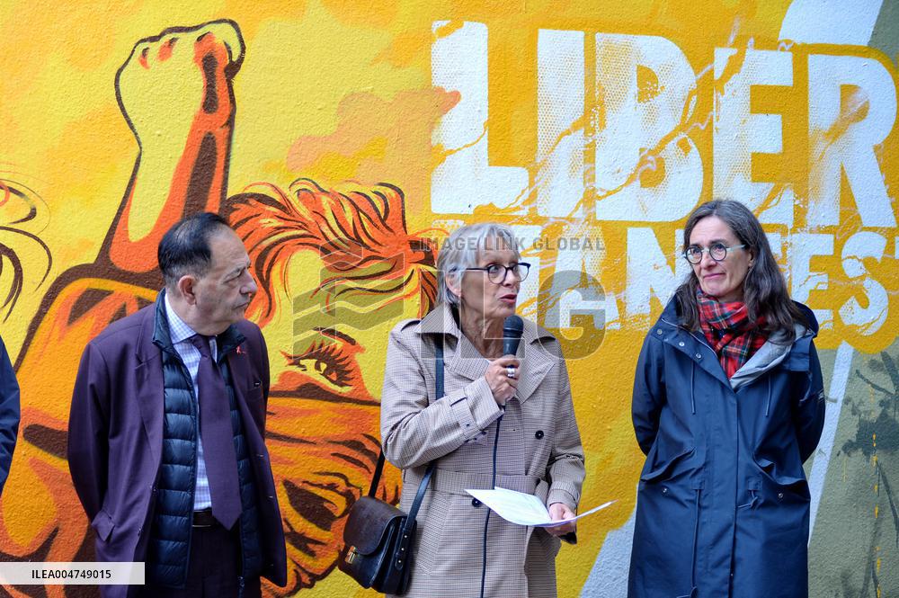 New Mural Created by The Artist RNST - Paris