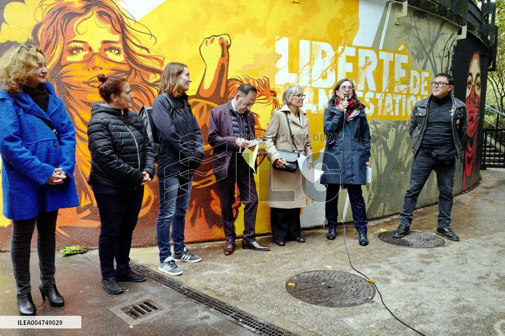 New Mural Created by The Artist RNST - Paris