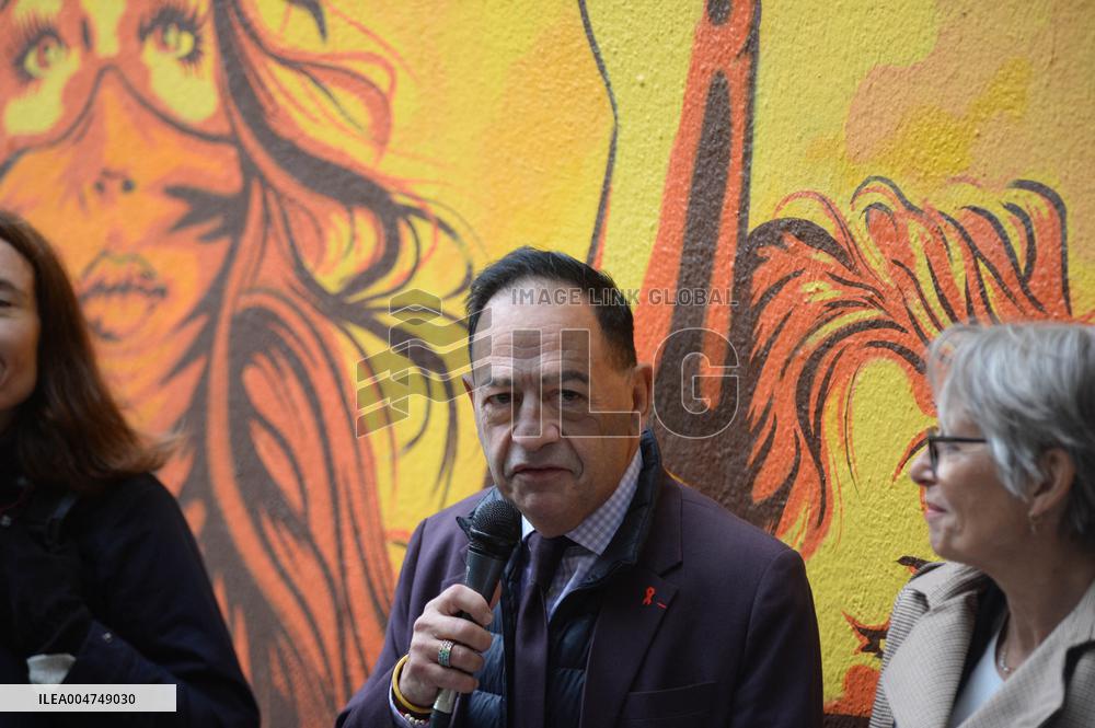 New Mural Created by The Artist RNST - Paris