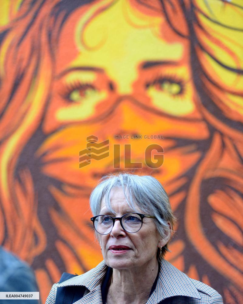 New Mural Created by The Artist RNST - Paris