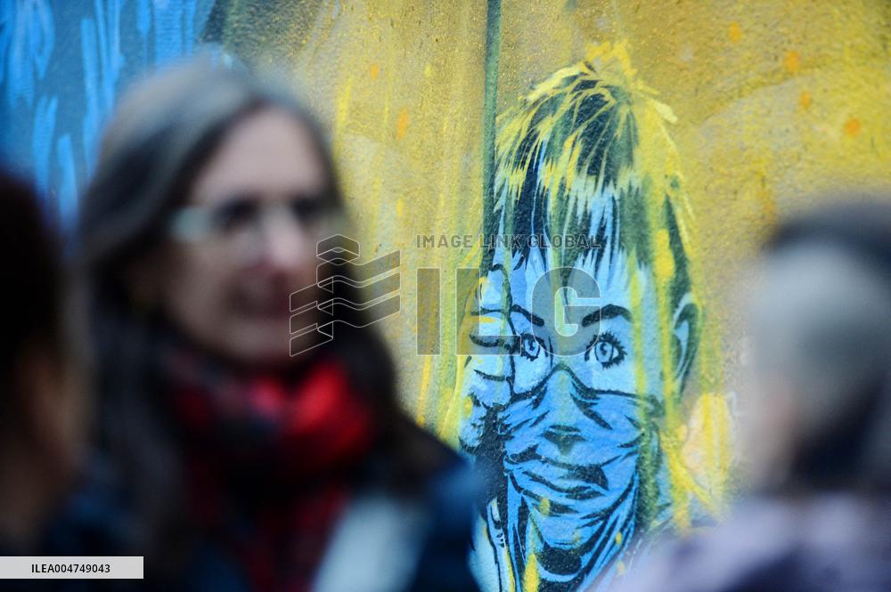 New Mural Created by The Artist RNST - Paris