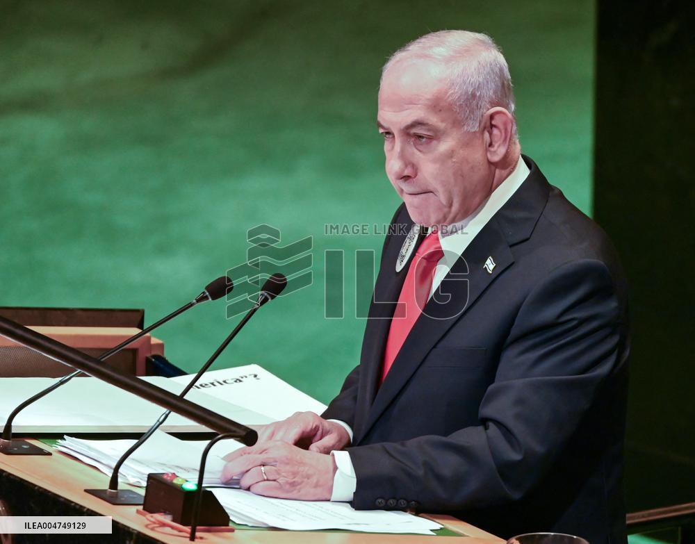 PM Netanyahu Addresses the United Nations General Assembly