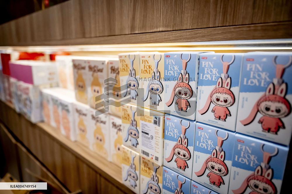 Labubu Dolls Sale At Pop Mart - Rotterdam