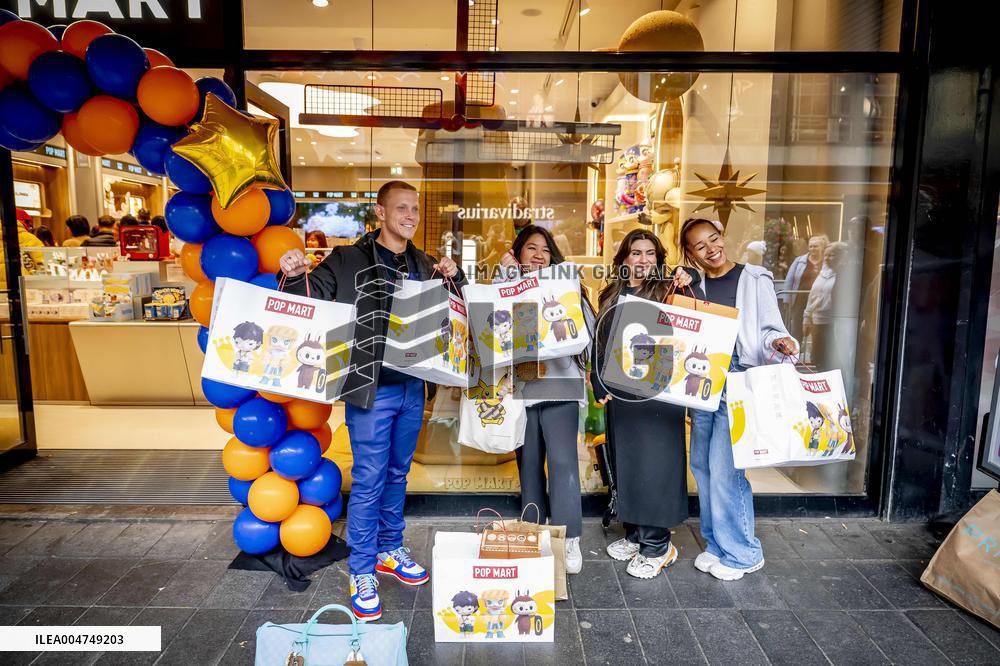 Labubu Dolls Sale At Pop Mart - Rotterdam