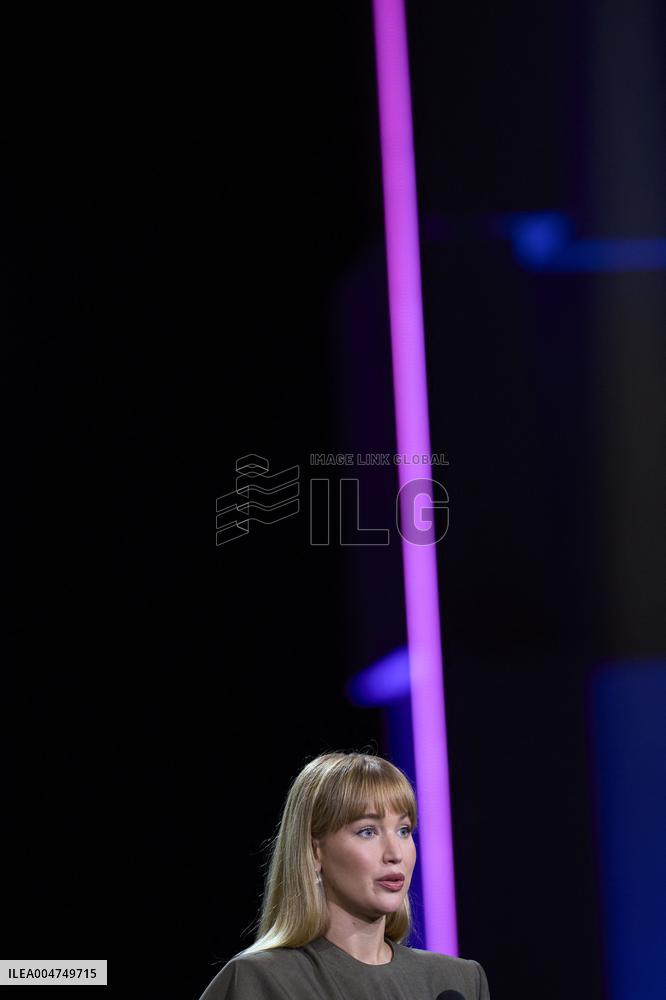 San Sebastian - Jennifer Lawrence Receives Donostia Award