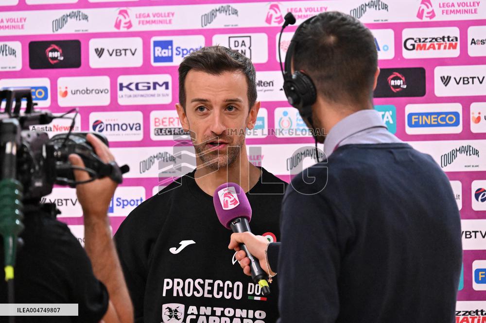 VOLLEY - Evento - Courmayeur Cup 2025 - Semifinal - Prosecco Doc A. Carraro Imoco Conegliano vs Igor Gorgonzola Novara