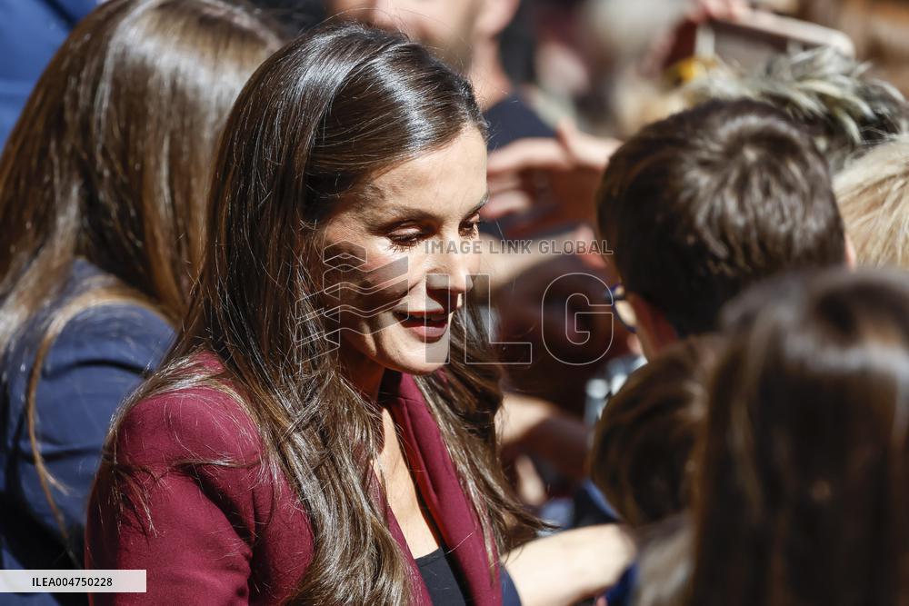 Spansih Royals Visit Navarra - Day 1