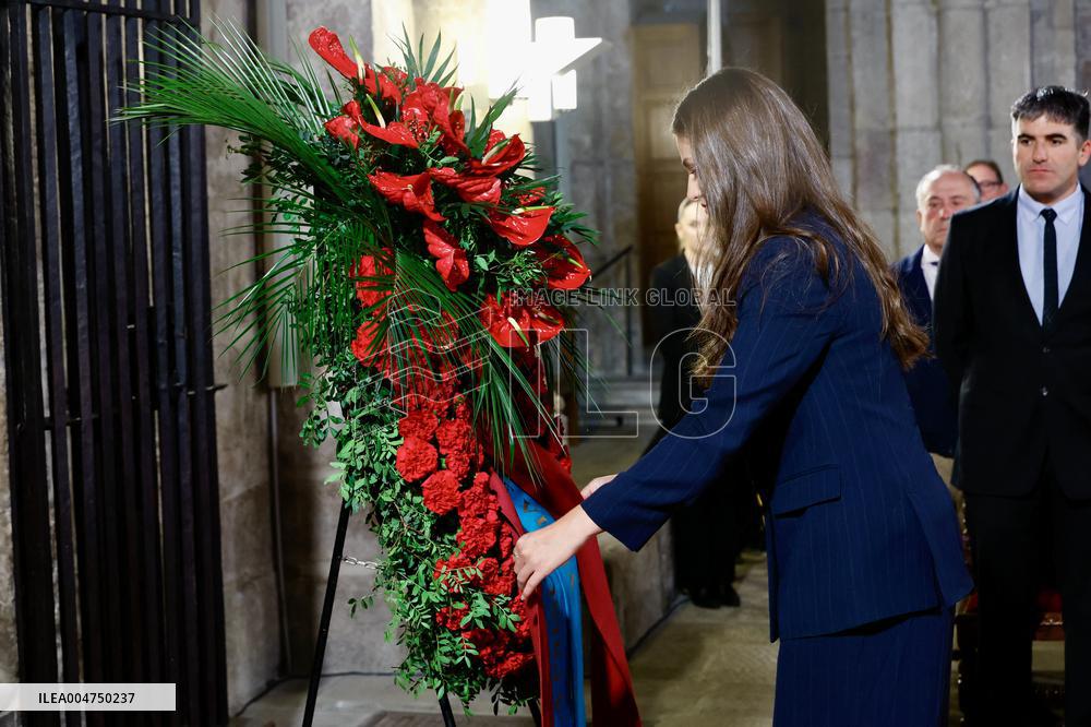 Spansih Royals Visit Navarra - Day 1