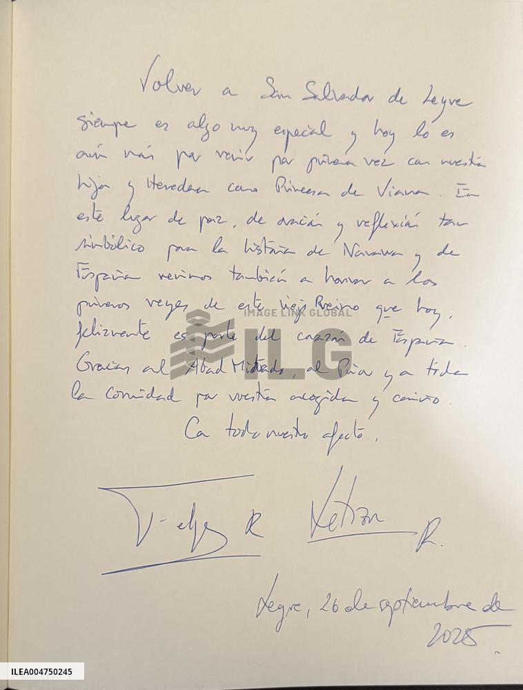 Spansih Royals Visit Navarra - Day 1