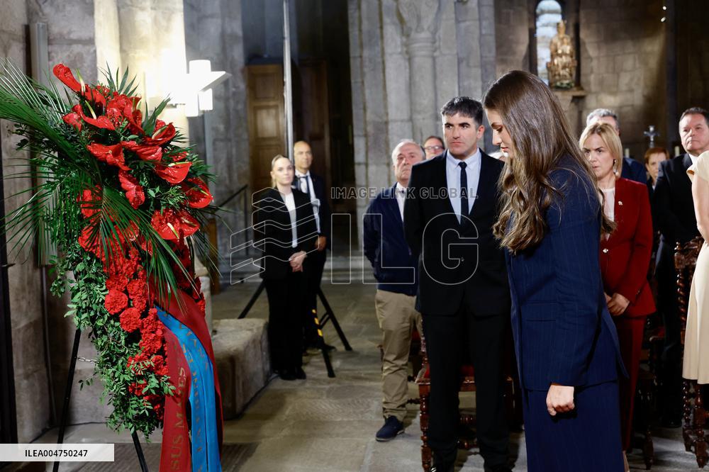 Spansih Royals Visit Navarra - Day 1