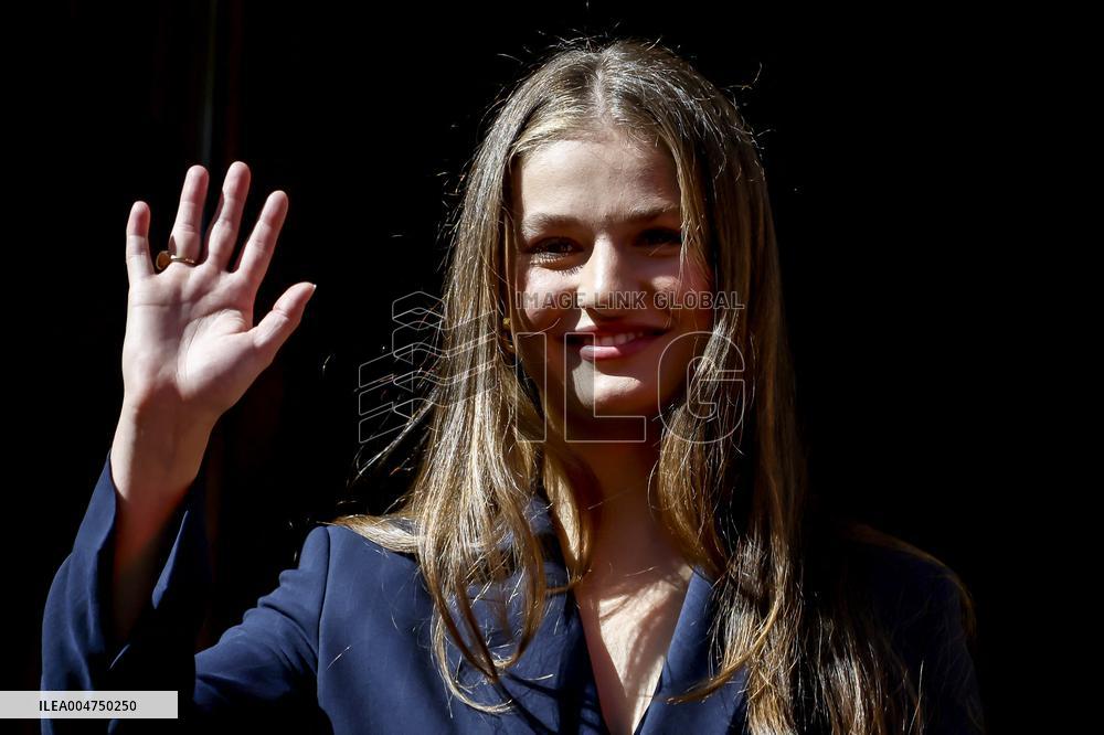 Spansih Royals Visit Navarra - Day 1