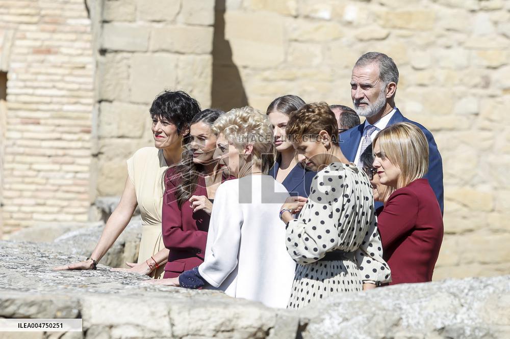 Spansih Royals Visit Navarra - Day 1