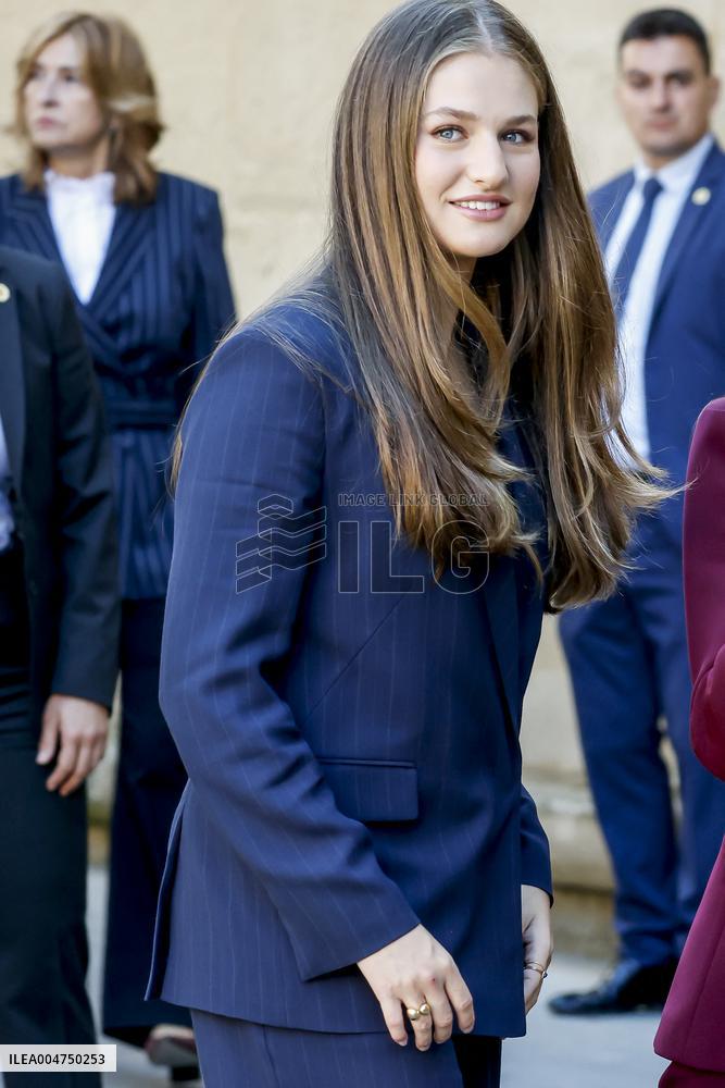 Spansih Royals Visit Navarra - Day 1