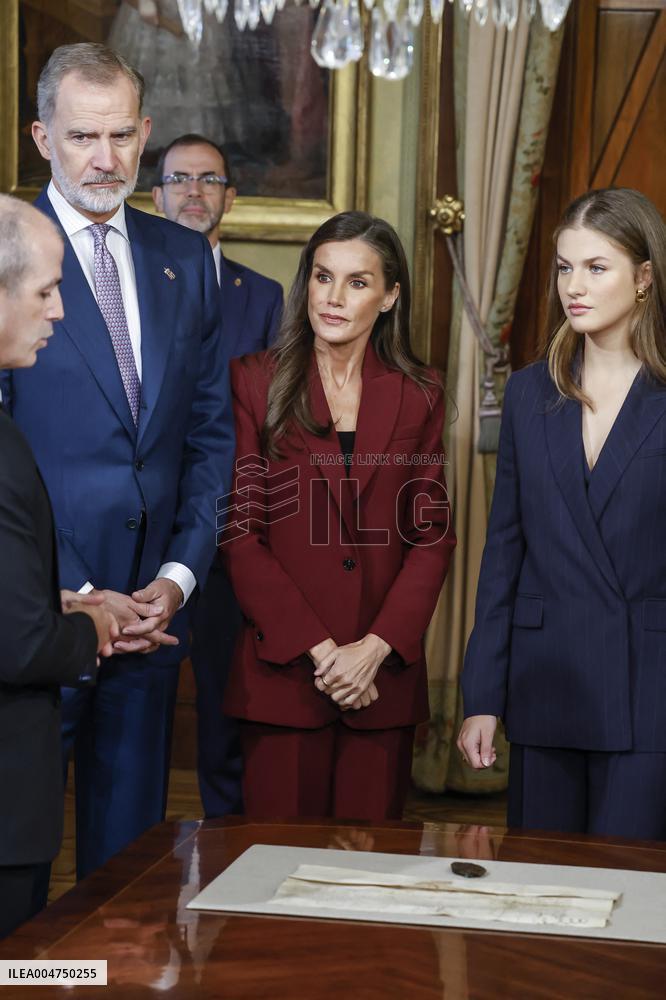 Spansih Royals Visit Navarra - Day 1