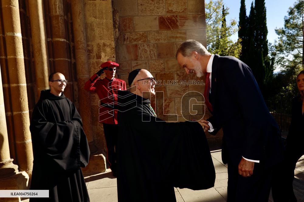Spansih Royals Visit Navarra - Day 1