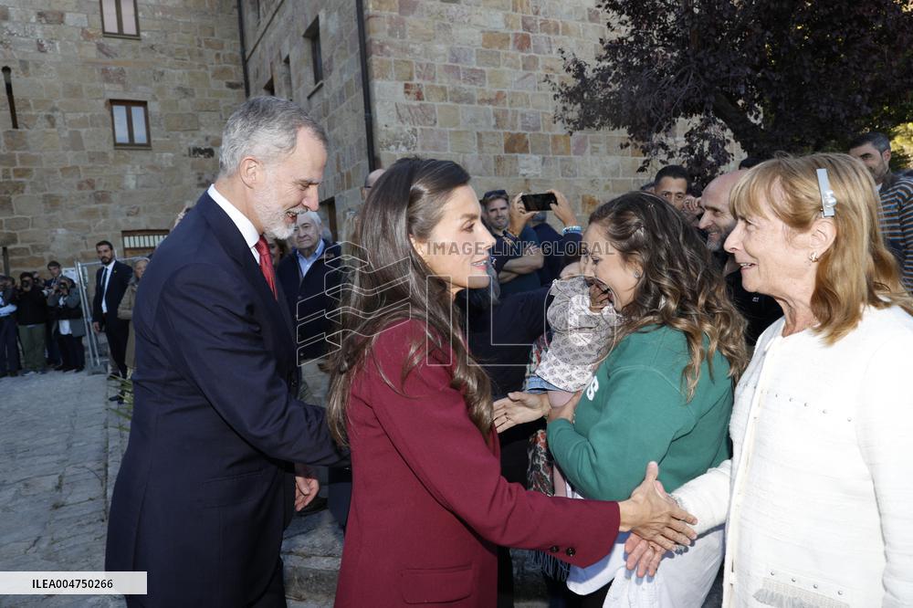 Spansih Royals Visit Navarra - Day 1