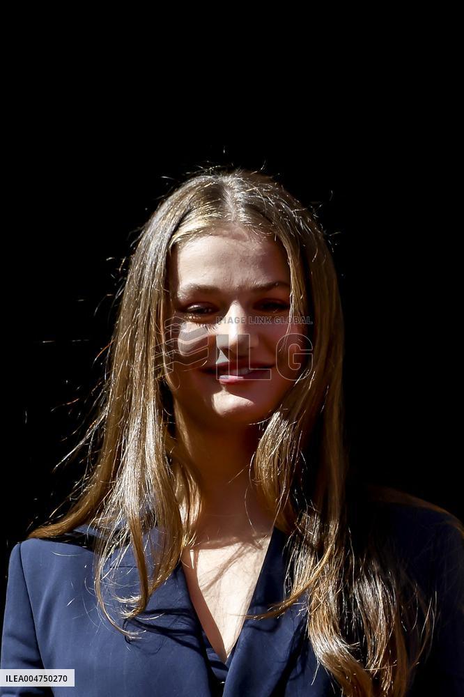 Spansih Royals Visit Navarra - Day 1