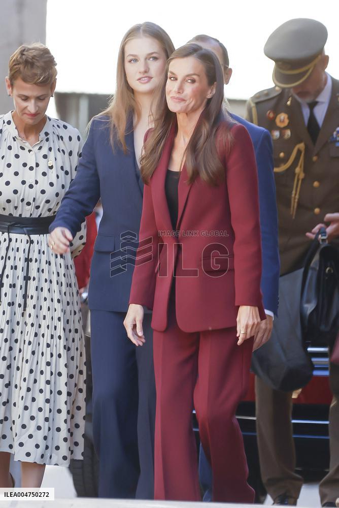 Spansih Royals Visit Navarra - Day 1