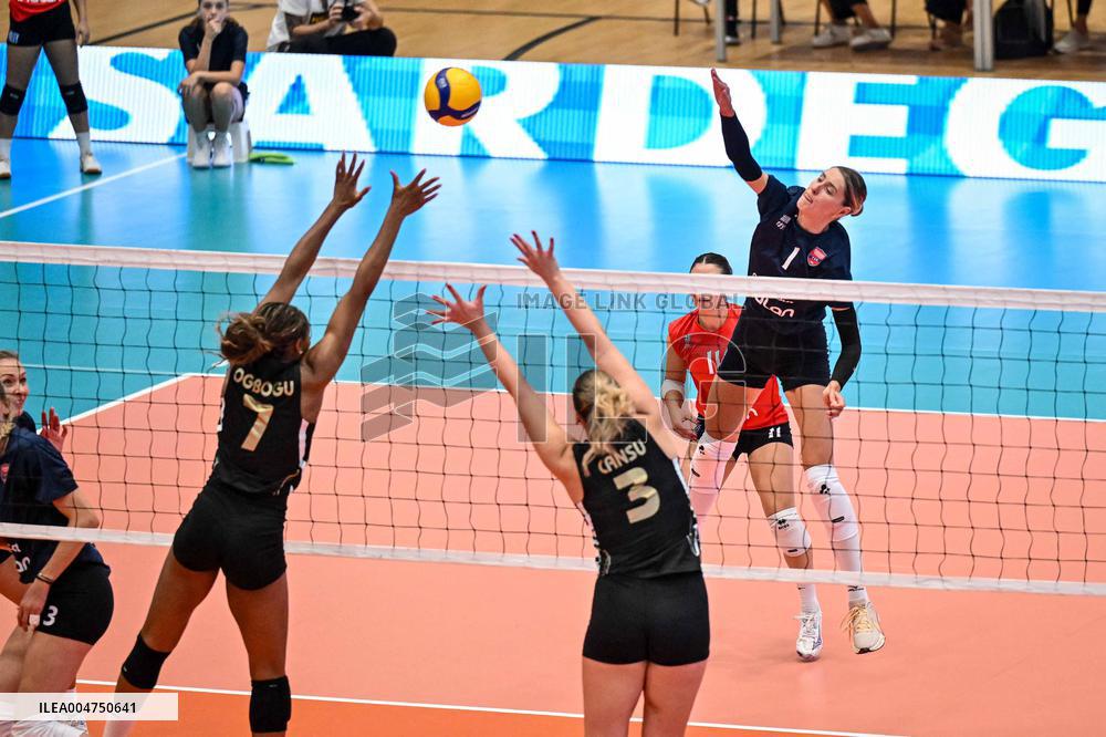 VOLLEY - Amichevole - Sardegna Volleyball Challenge 2025 - Third place final - VakifBank Istanbul vs Panionios Atene