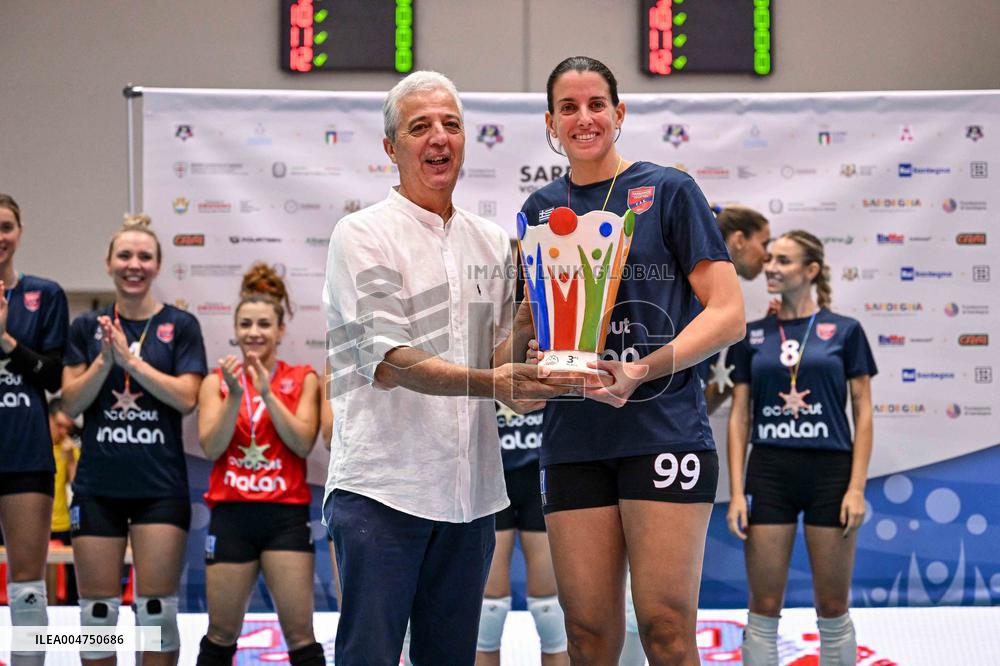 VOLLEY - Amichevole - Sardegna Volleyball Challenge 2025 - Third place final - VakifBank Istanbul vs Panionios Atene