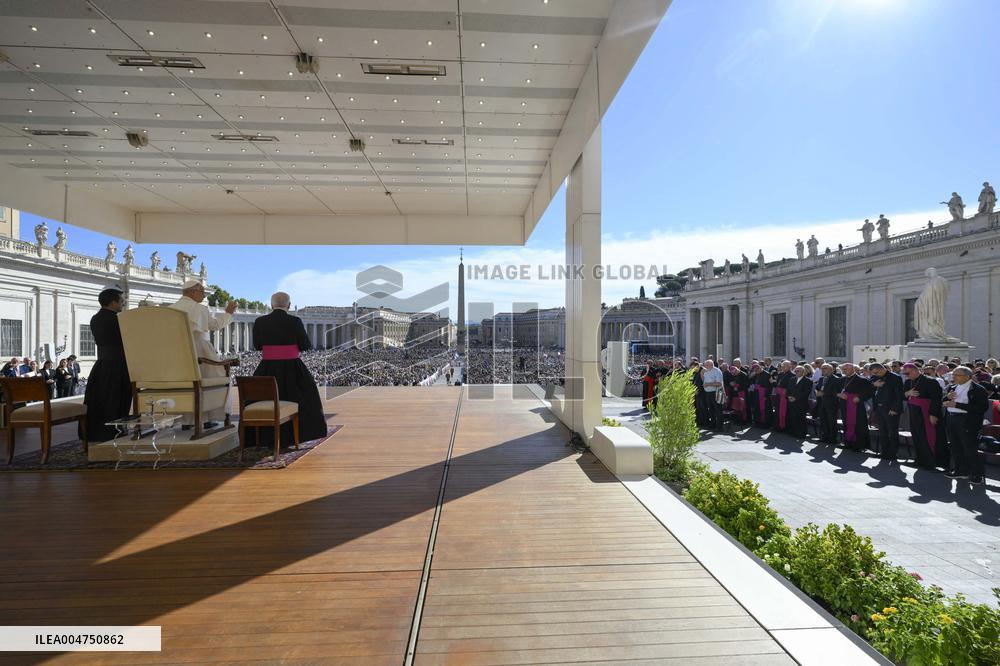 Pope Leo XIV Holds A Special Jubilee Audience For Cathechists - Vatican