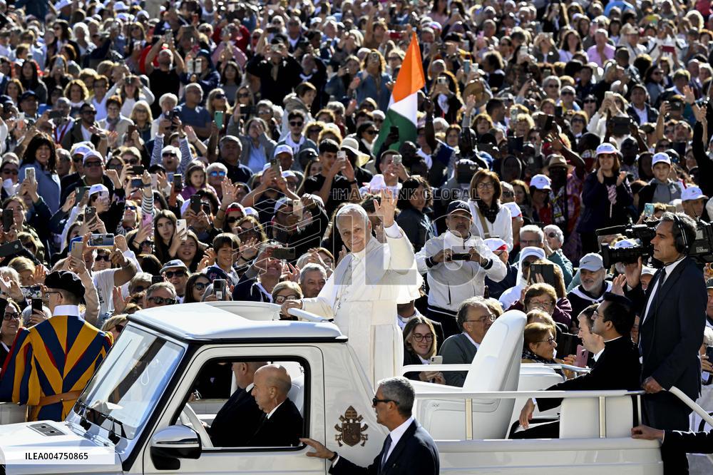 Pope Leo XIV Holds A Special Jubilee Audience For Cathechists - Vatican