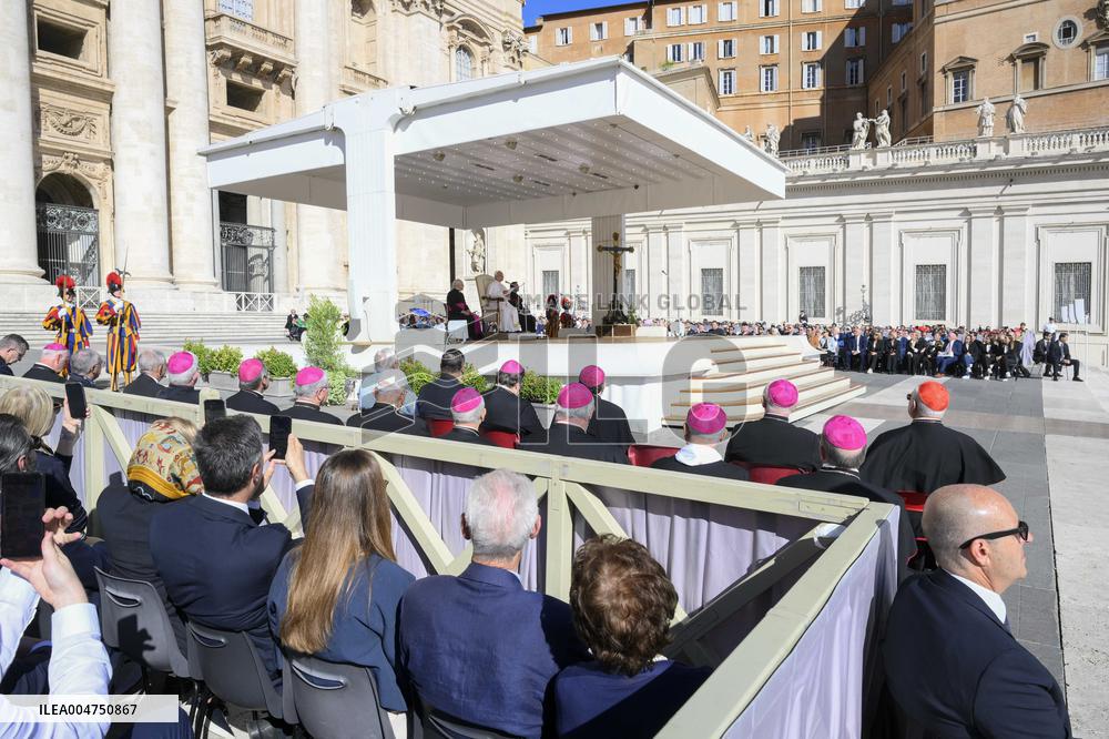 Pope Leo XIV Holds A Special Jubilee Audience For Cathechists - Vatican