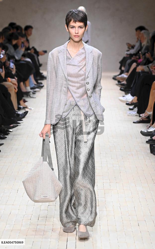 MFW - Emporio Armani Runway