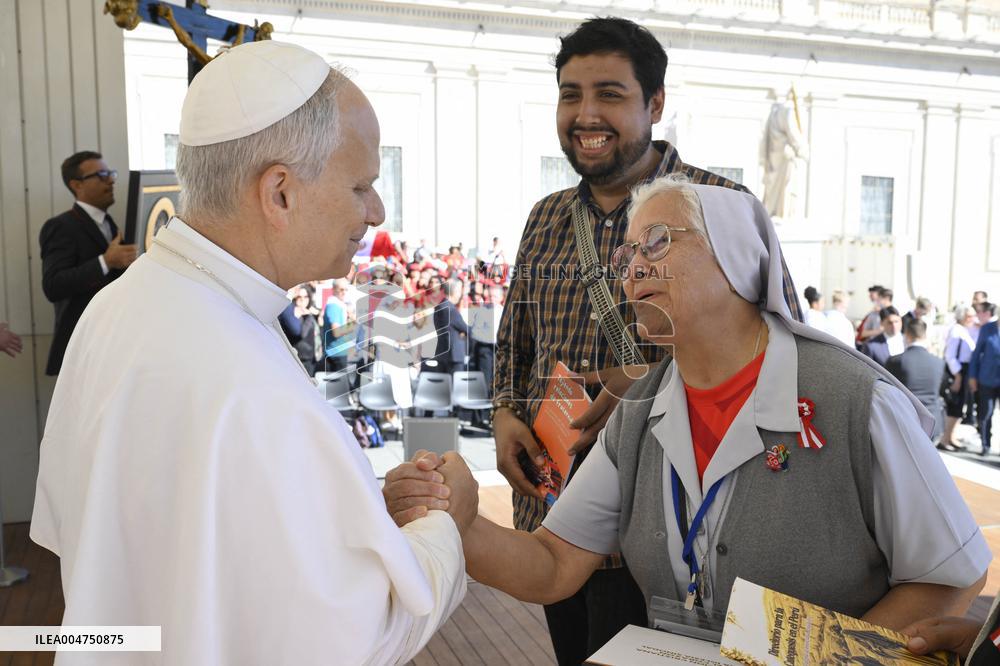 Pope Leo XIV Holds A Special Jubilee Audience For Cathechists - Vatican