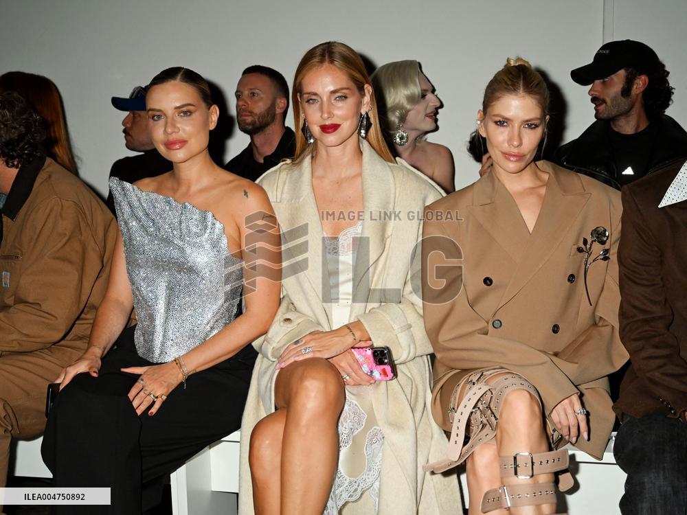 MFW - Guests At Morabito Fashion Show