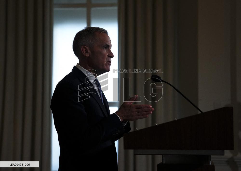 PM Mark Carney Holds Press Conference - London