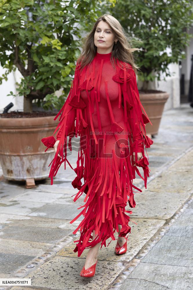 MFW Ferragamo Arrivals MP