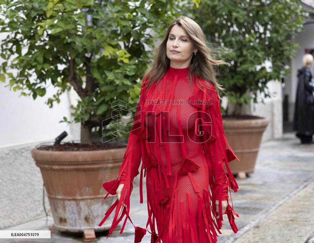 MFW Ferragamo Arrivals MP