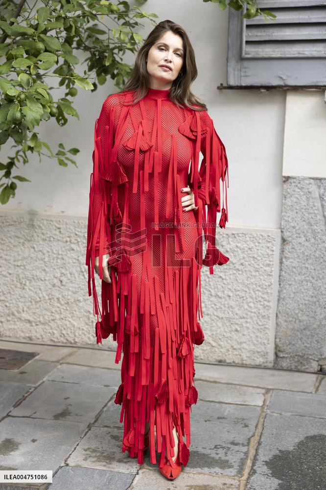 MFW Ferragamo Arrivals MP