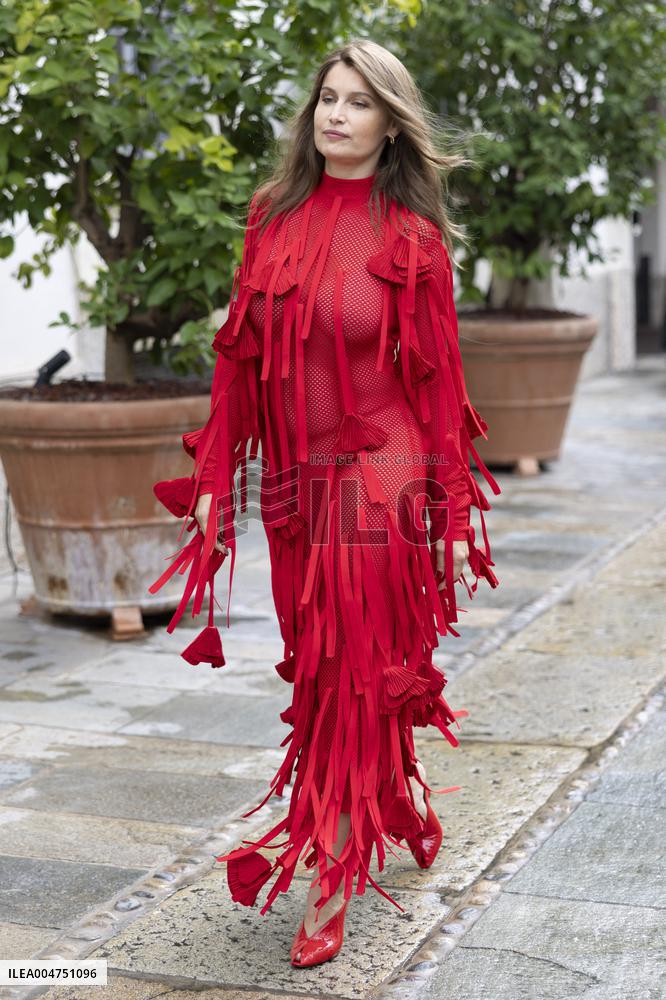 MFW Ferragamo Arrivals MP