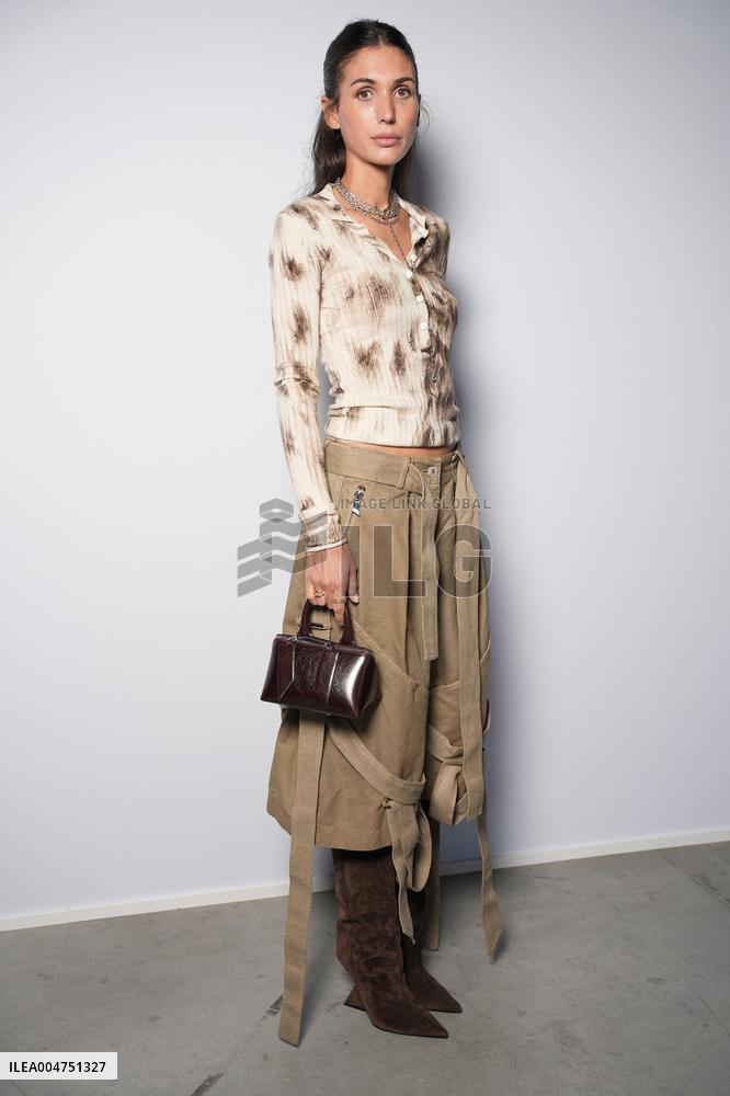 MFW - Guests At The Attico Fashion Show