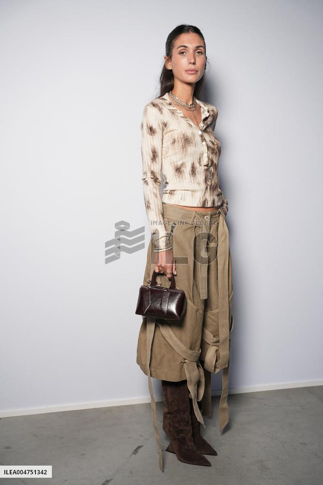 MFW - Guests At The Attico Fashion Show