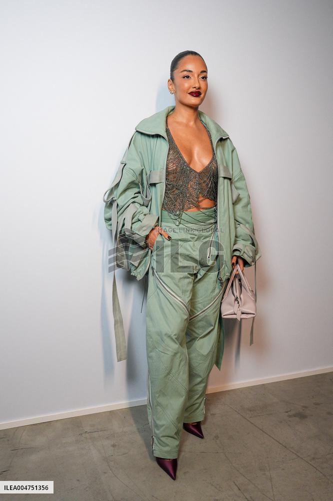 MFW - Guests At The Attico Fashion Show