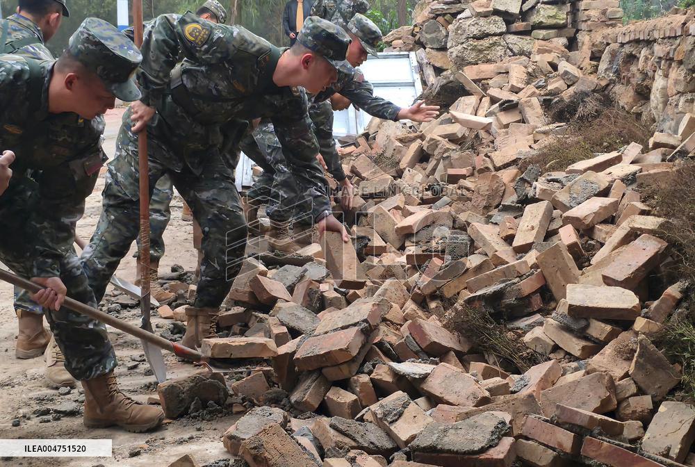 Gansu Longxi Earthquake Rescue - China